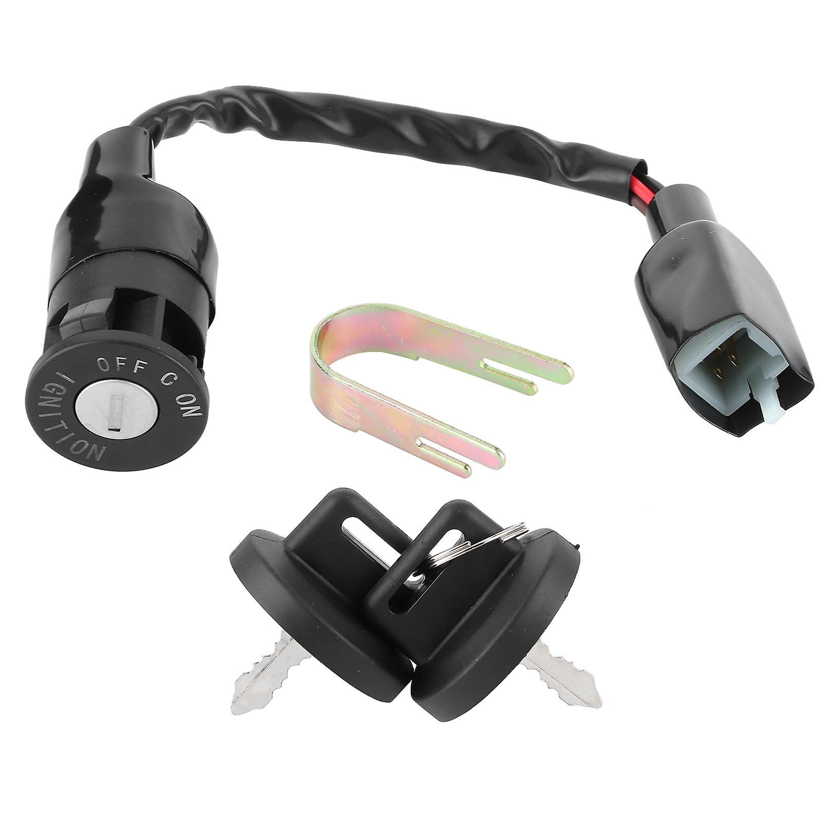 Serrure de contacteur d'allumage avec 2 clés de rechange pour Polaris Sportsman 90 2001-2014