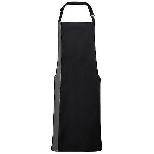 Premier Contrast Bibbed Full Apron