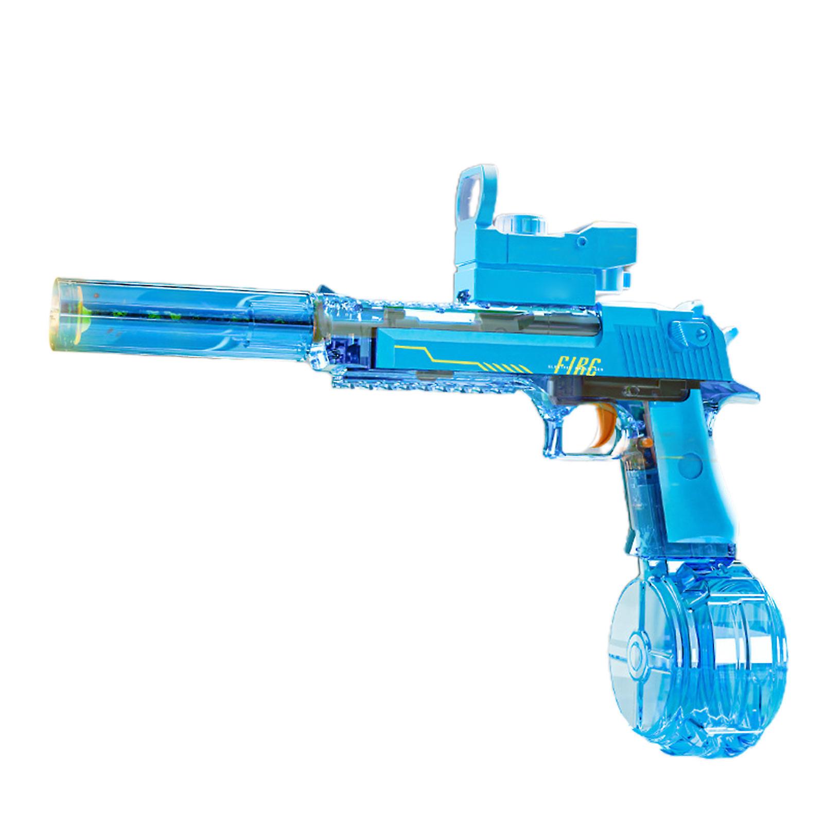 Water Squirting Toy with LED Light High Power Extra Long Range Beach Toys for Summer Party Supplies
