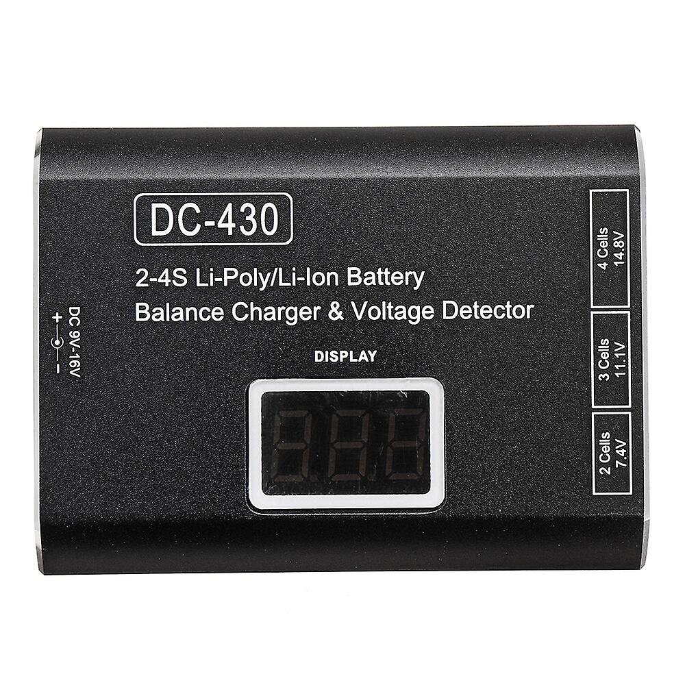 HTIRC DC-430 2-4S 3000mAh Lipo Battery Balance Charger Discharger with Display
