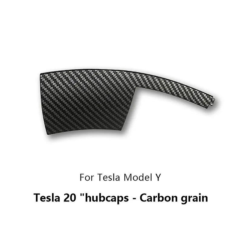 Hub Cap Patch Model 3 20 بوصة واقيات العجلات ABS Hubcap ملصقات تسلا موديل Y 2023 ملحقات ملصقات السيارة من الخارج للسيارات