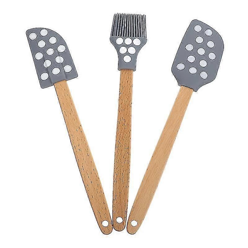 3pcs Kitchen utensils, Baking Brush And Spatula