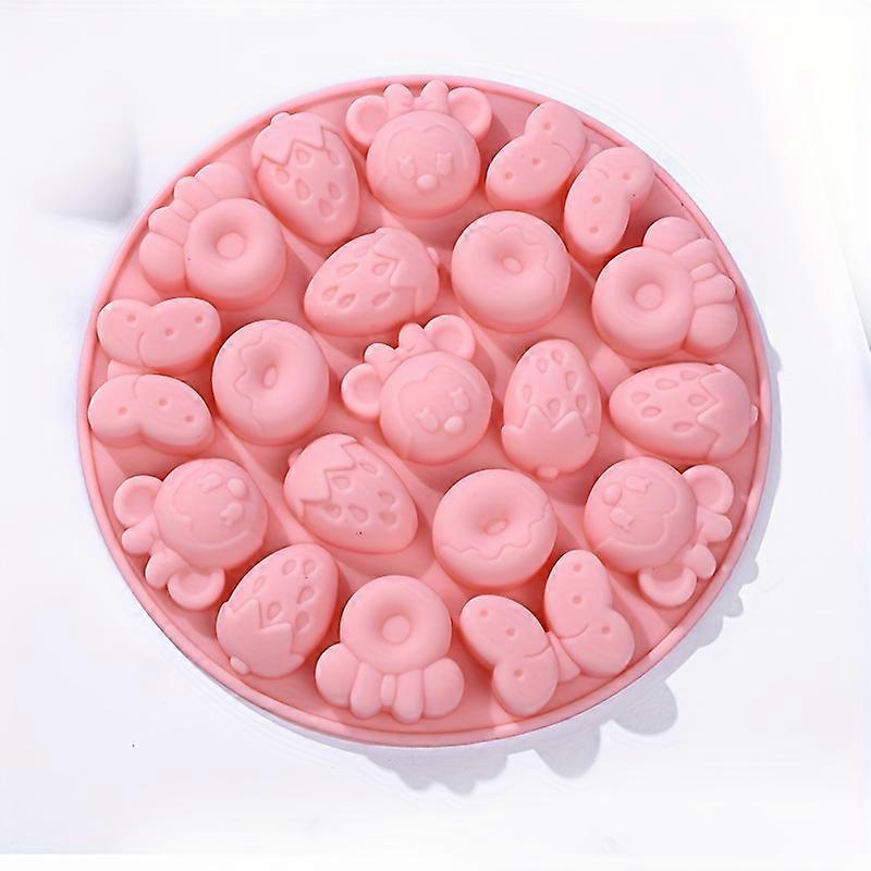 Cartoon Chocolate Molds, Silicone Molds, Candy Molds, Biscuit Molds, Pastry Molds, Jelly Molds, Ice Cube Molds, Tools For DIY Cake Decoration, Baking