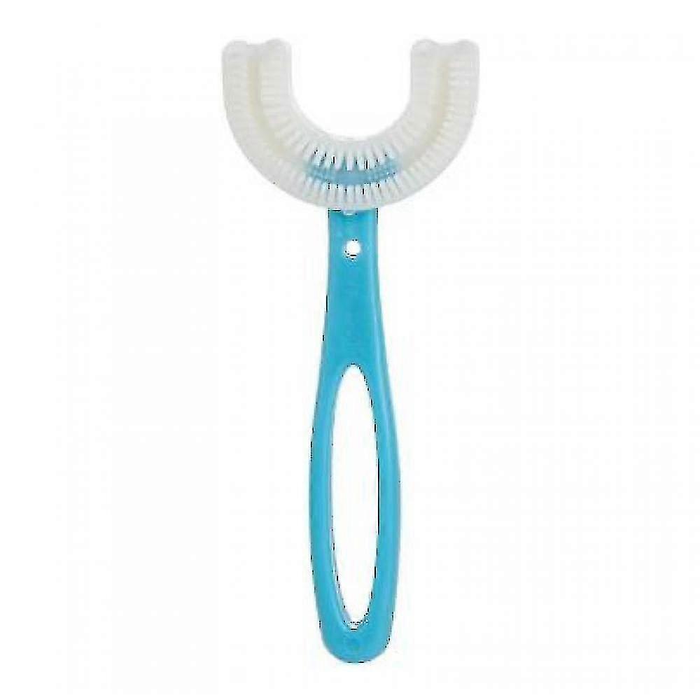 Children's U-shaped Mouth-type Soft Toothbrush Manual