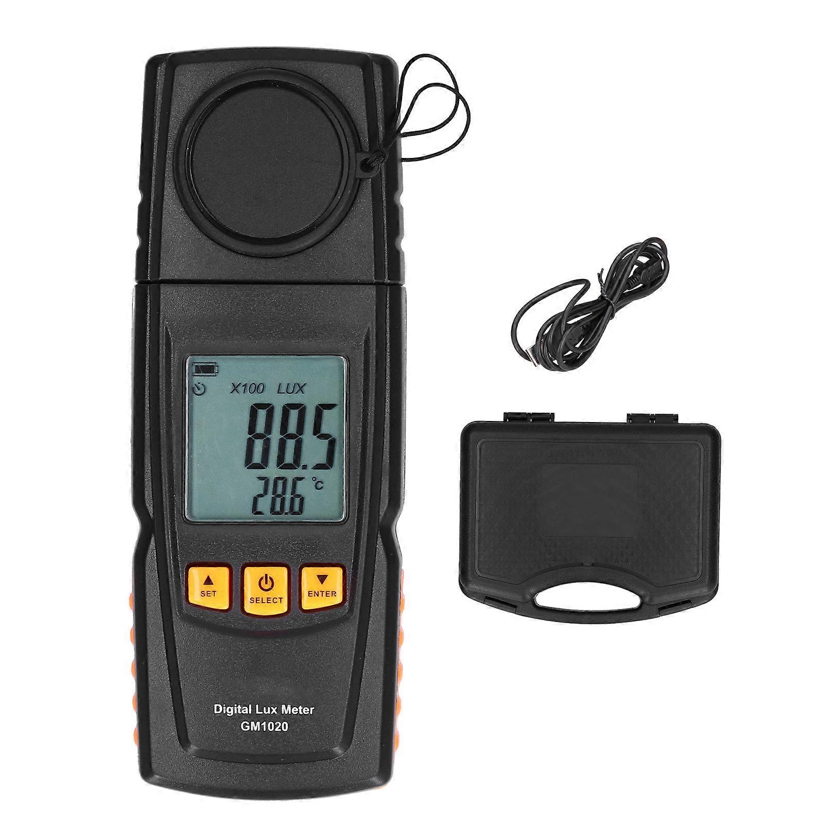Portable Illuminance Meter 0.1lx Highaccuracy Light Intensity Low Light Meter Testing Tool