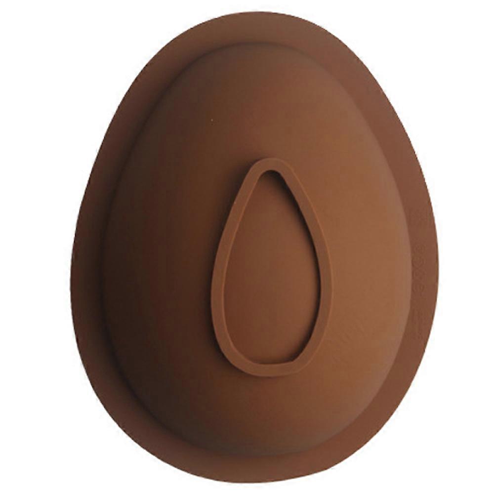 3D Easter Egg Chocolate Silicone Mold DIY Easter Surprise Mousse Moulds Baking Tool for Hot Chocolate Cocoa Bombs Cake