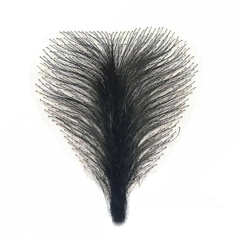 Poils du corps Faux autocollants de poils pubiens Poupée en silicone Simulation Poils pubiens
