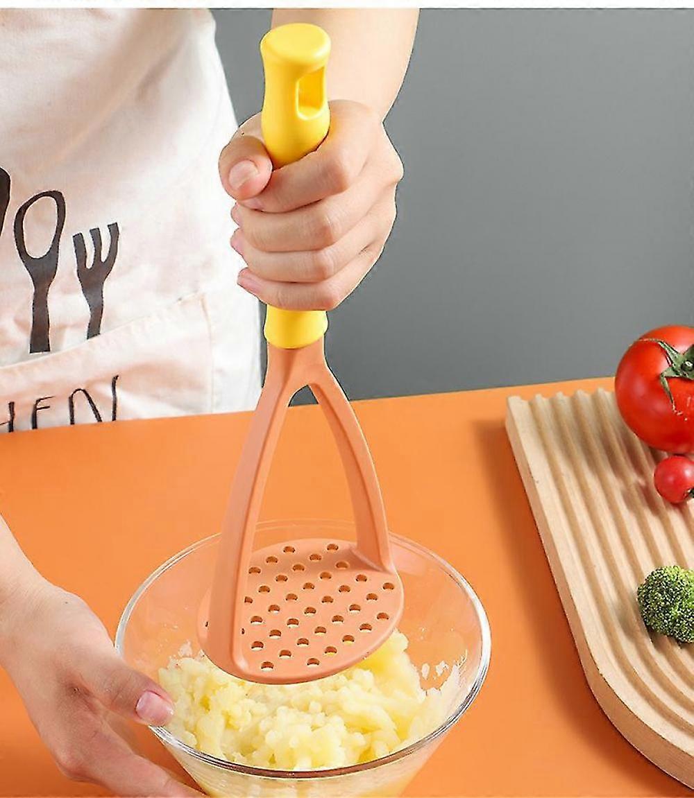 Potato Masher Plastic Manual Food Vegetable Complementary Kitchen Tools