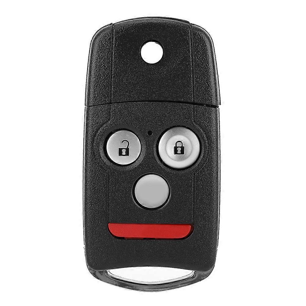 3+1 Button Car Keyless Remote Flip Key Fob Case Cover Shell Fit for Acura TL