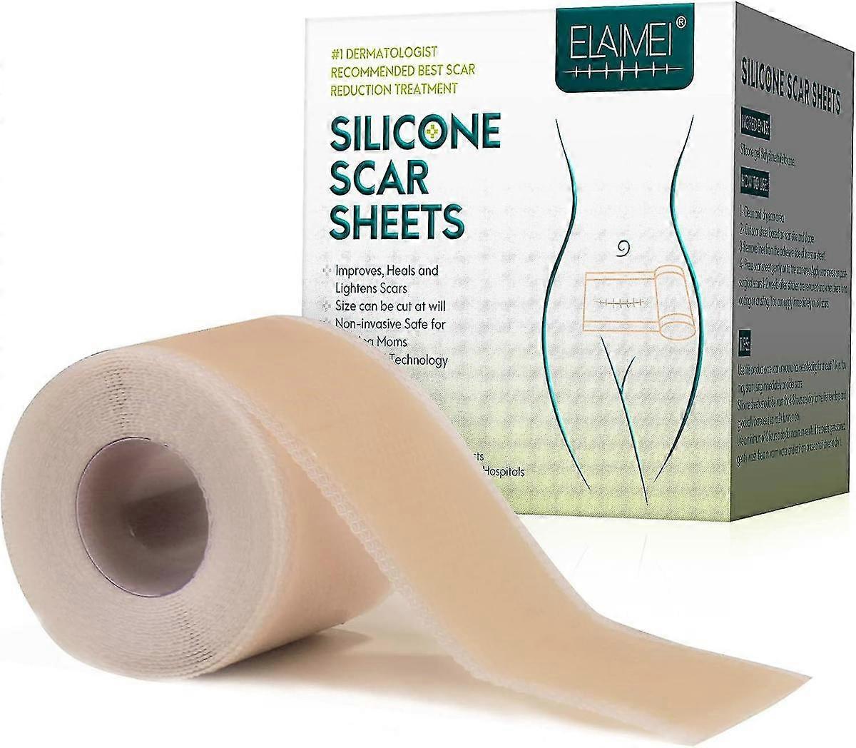 3M Silicone Plasters for Scars, Professional for Surgeries, Burns, Keloid, Acne