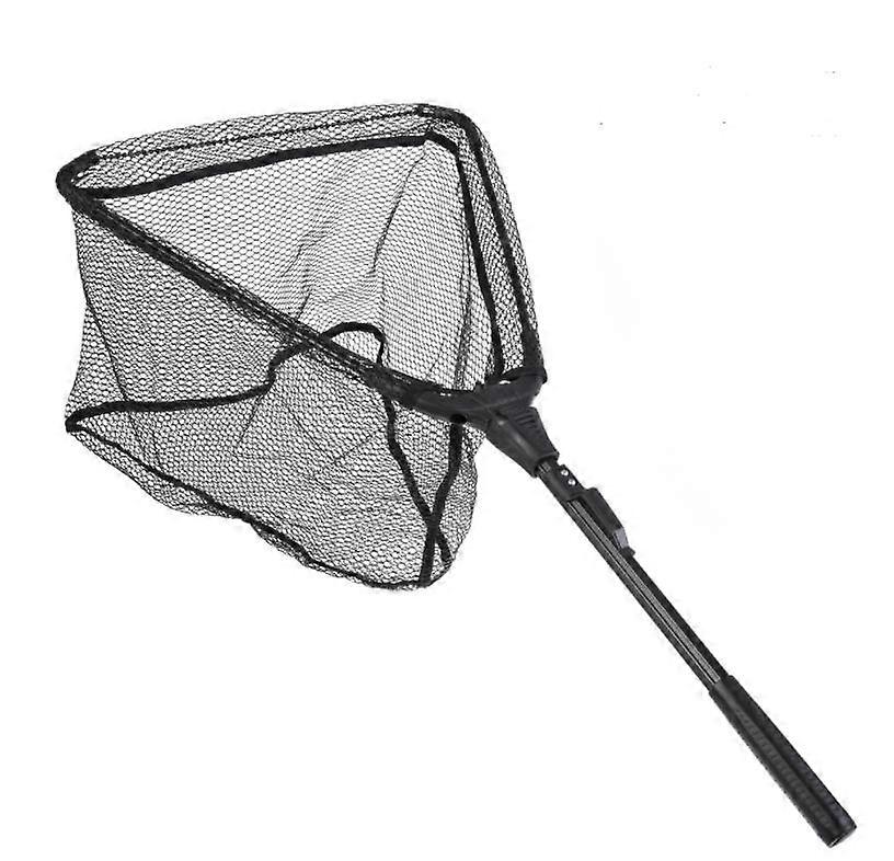 Fishing Landing Net with Telescoping Pole Handle, Fishing net Freshwater for Kids Men Women