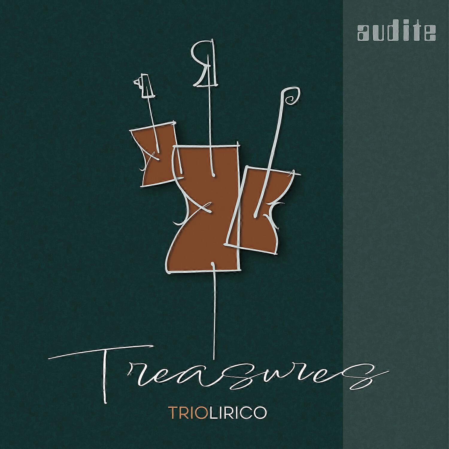 Trio Lirico - Treasures - String Trios  [COMPACT DISCS] USA import