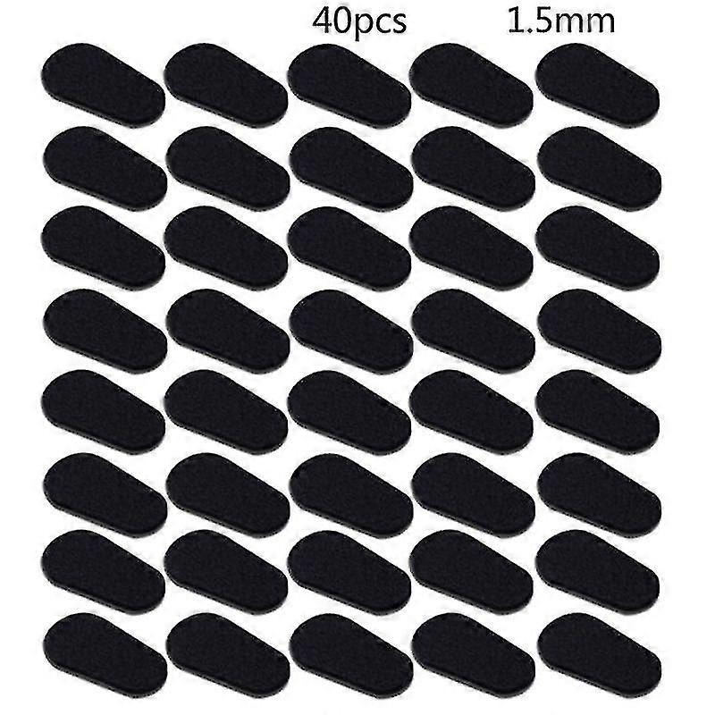 40pcs Soft Foam Nose Pads Self Adhesive Eyeglass Eva Nose Pads Anti-slip Glasses No Makeup Nose Pads Eyeglasses Nosepads
