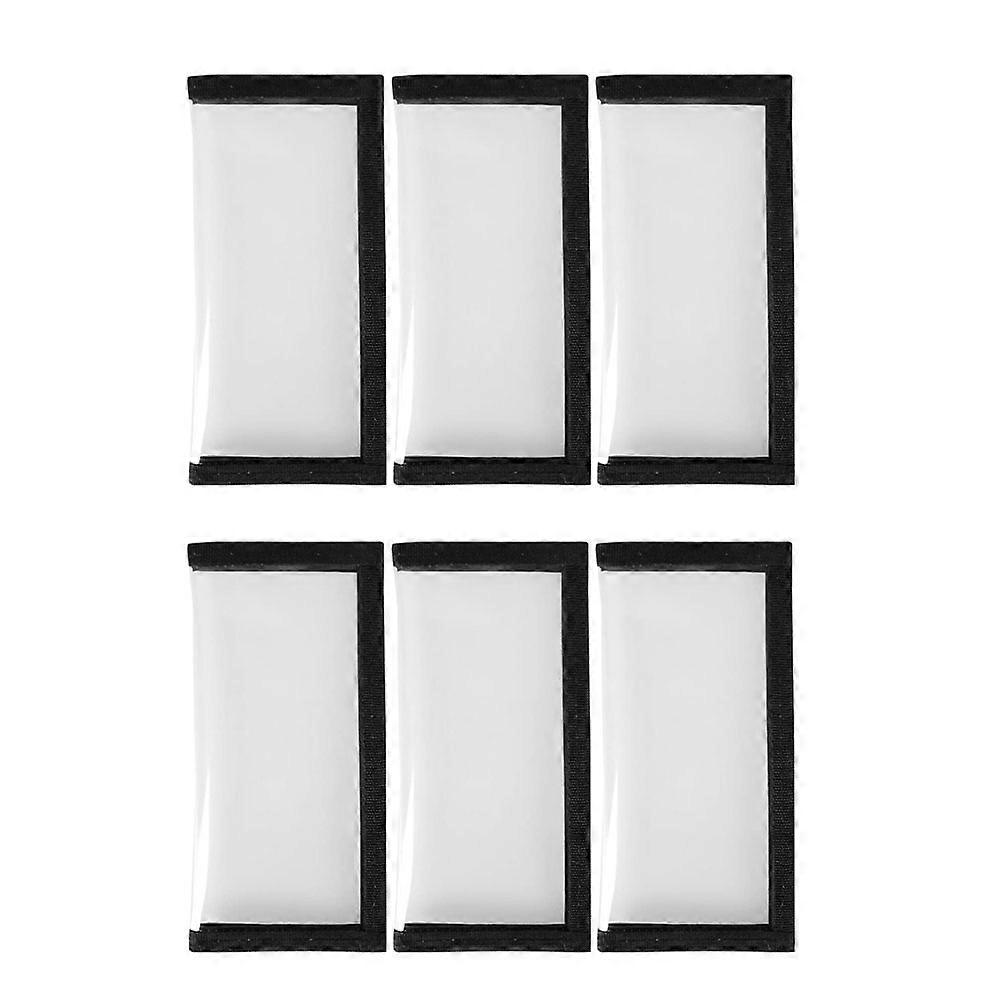 6Pcs Fishing Lure Wraps, Clear PVC Lure Covers Keeps Fishing Safe, Fishing Bait Cover See Lures,Fis