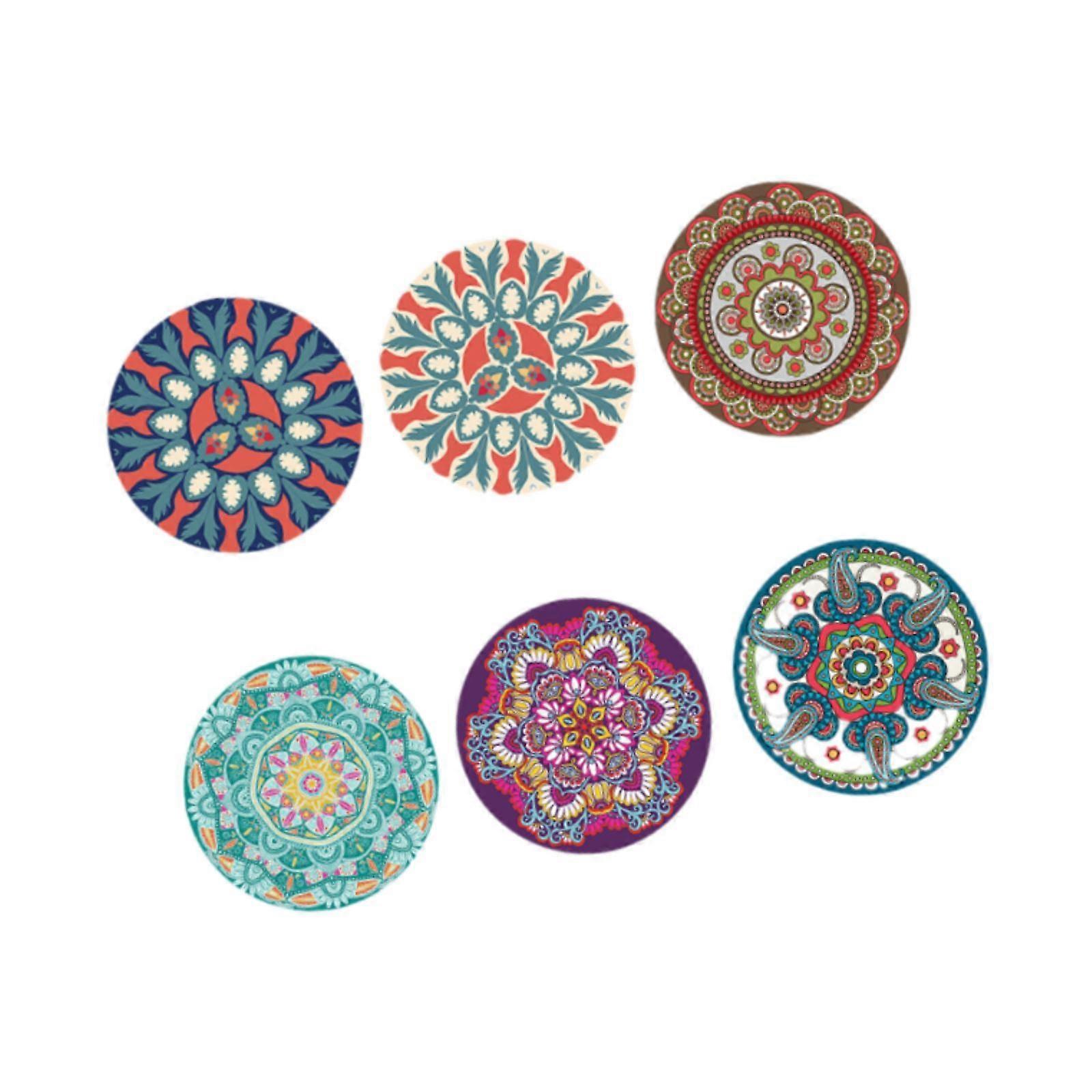 Round Placemats Easy to Clean Insulation Pads for Table Setting Kitchen Home
