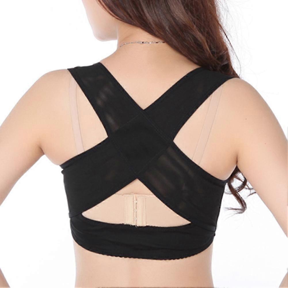 Ouzhan Back Kyphosis Correction Belt Posture Corrector Lumbar Brace Shoulder Support
