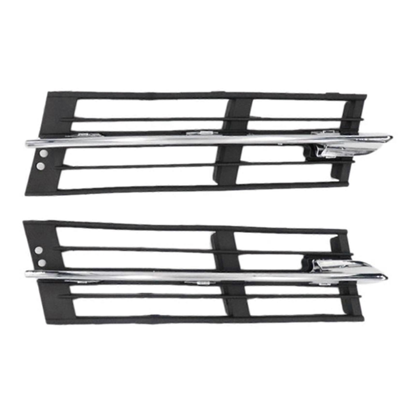 1 Pair Front Fog Lamp Grille Daytime Running For-bmw 7 Series F01 Lci