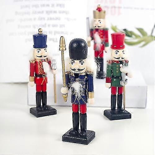 2 Box Creative Painted Walnuts Wooden Dolls Children Gift Toy Boxed