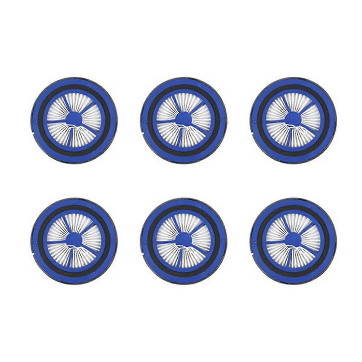 6Pc Filter for P11/P10/ U11 Handheld Wireless Vacuum Cleaner Replacement Attachment Washable Filter