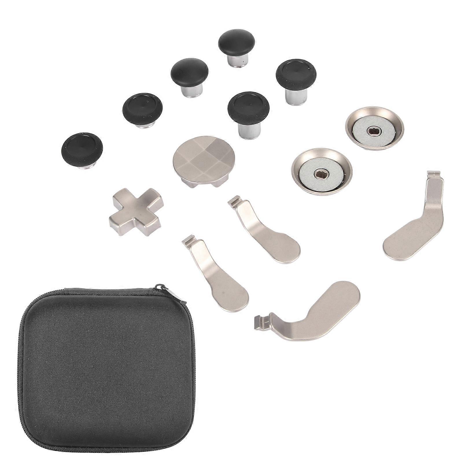 14 in 1 Controller Replacement Thumbsticks Metal Swap Magnetic Joysticks for Xbox One Elite Series 1 Controller NO.8496