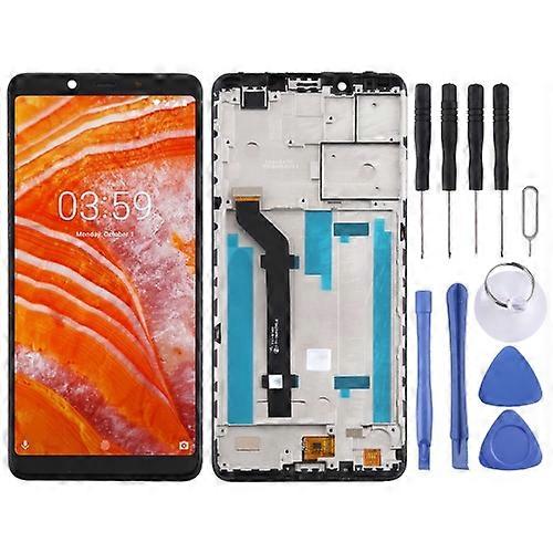 TFT Screen Replacement Display Digitizer for Nokia 3.1 Plus TA-1118 With Repair Tool Kits