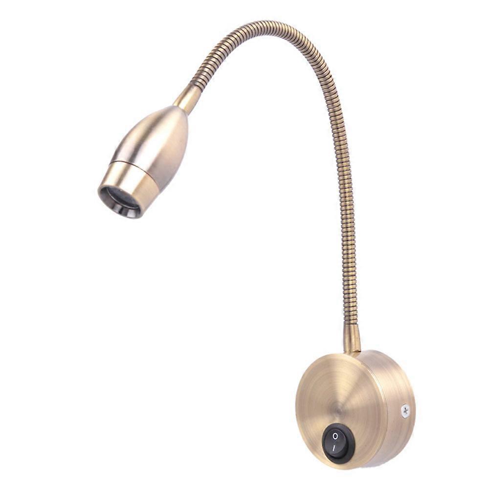 Flexible wall lamp reading lamp bedside lamp with switch, wall lamp reading lamp gift,2024 Ping