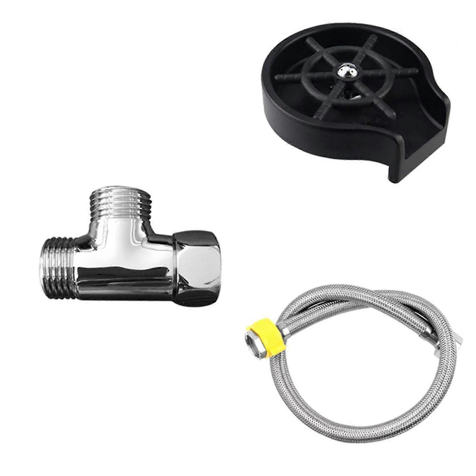 Glass Rinser Cleaning Tool Set Multipurpose Automatic Cup Washer Practical Kitchen Gadgets Easy