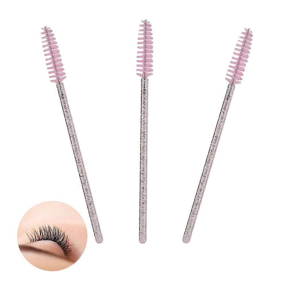 50PCS jetable Mini Mascara Brosse Design Multicolore