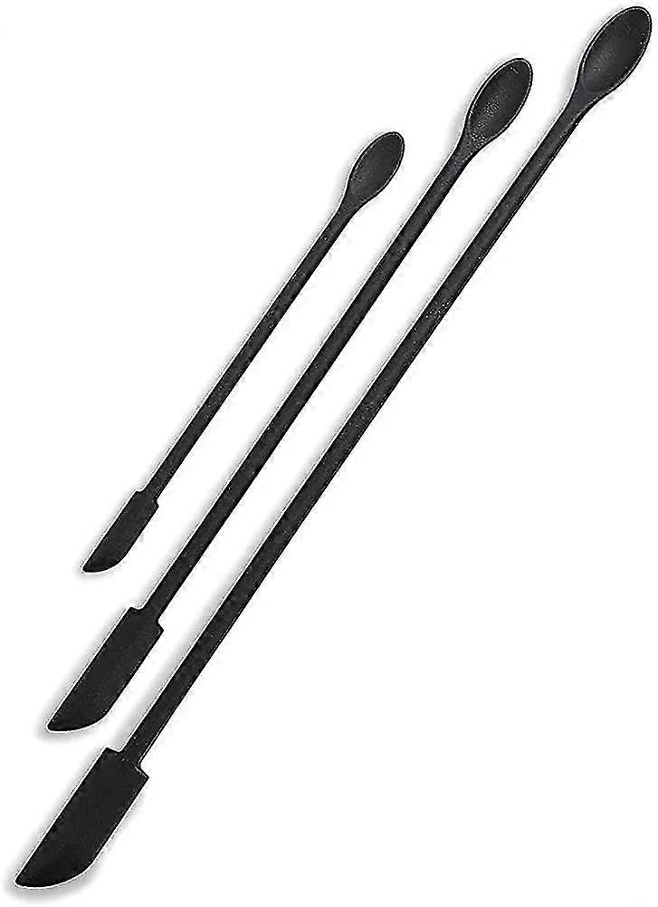 New Double Head Silicone Spatula Set Mini Jar Scraper Small Silicone Spatula