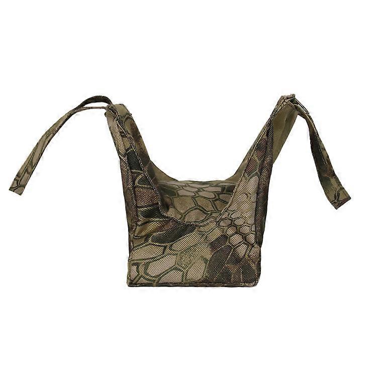 Camouflage Shooting Rest Bag, Front and Back Sandbag Shooting Rest Support Bag, Bracket for Guns