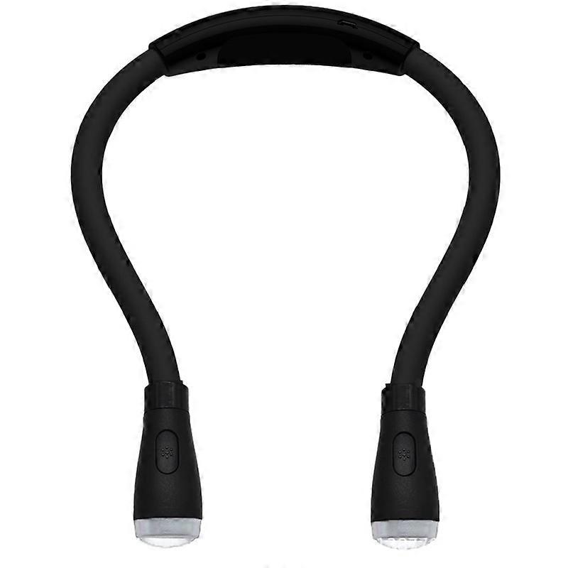 Glocusent Rechargeable Neck Reading Lamp, Lamp for Reading in Bed