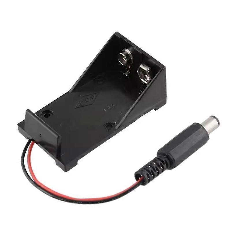 2pcs Power Solution 9V Battery Storage Box without Lid Cover for DIY Project