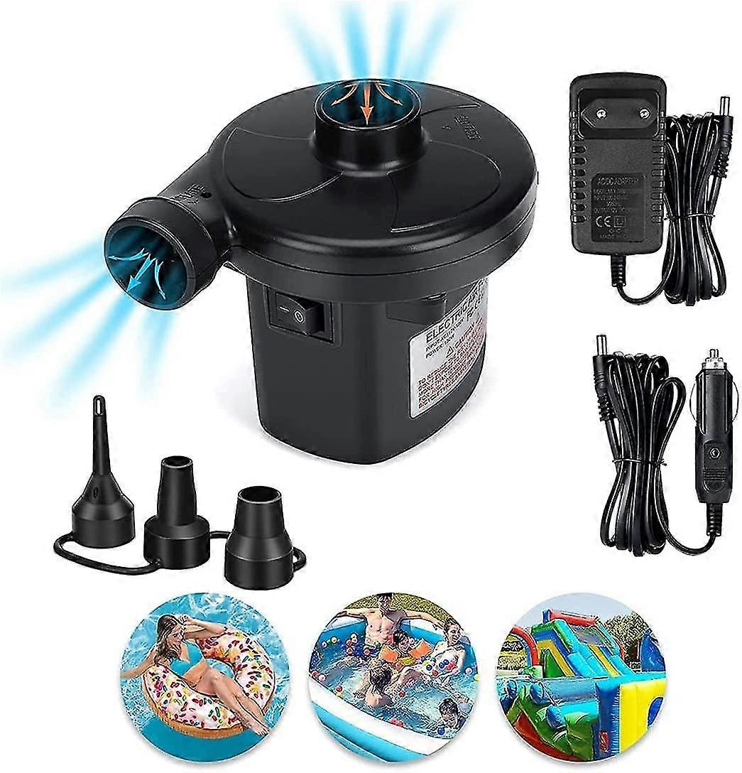 Electric Air Pump Inflator Deflator 2 In 1
