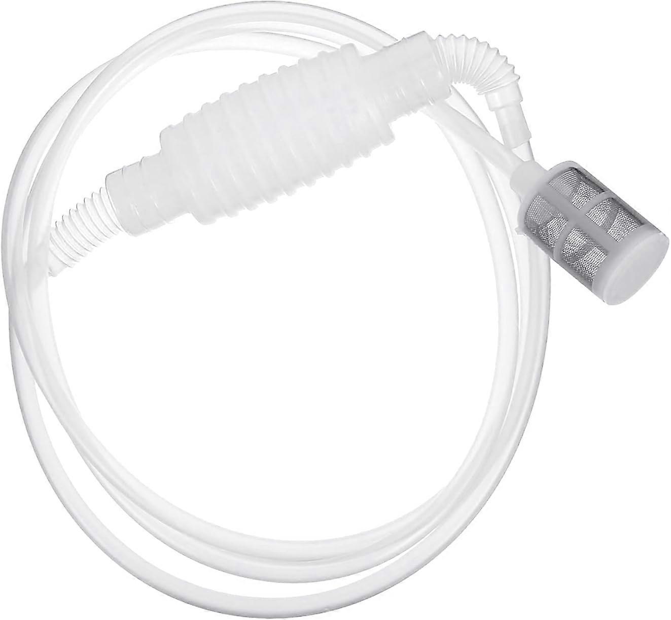 2pcs Brew Syphon Tube, Syphon Tube Home Brew Beer Siphon Filter Syphon Pump Manual Soft Pipe Hose Wine Beer Brewing Making Equipment Reused