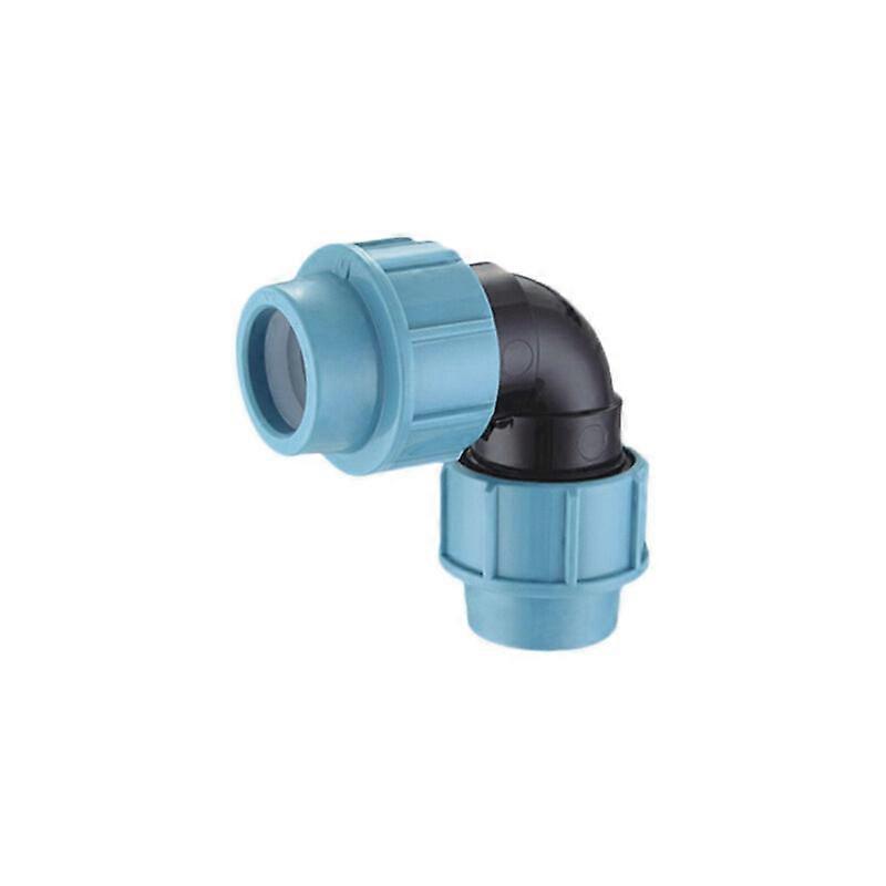 90 degree elbow fitting for PE pipe Female thread For indoor and outdoor use in water supply and irrigation systems Max pressure 16bar 25mm
