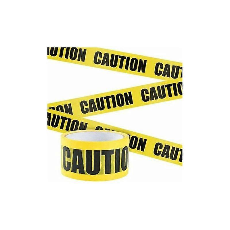 Caution Tape, Caution Tape, Floor Marking Tape, Yellow & Black Marking Tape CAUTION Hazardous Area Safety Tape (1.9" x 25m)