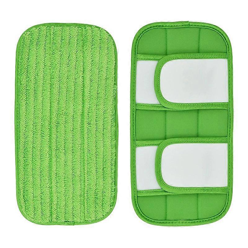 Reusable Wipes for Swiffer Sweeper 4 Packs, Reusable Mop TamApon, Microfiber Mop Pads for Cleaning and Scrubbing Dry or Wet Floors, Wood, Tiles and M