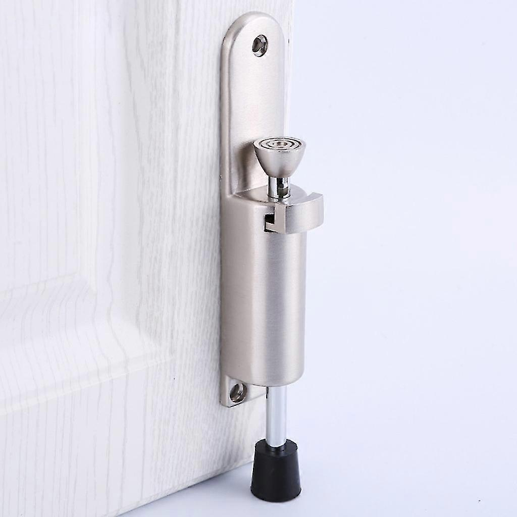 Home Foot-operated Kickdown Door Stop One-touch Flip Door Holder Mute ...