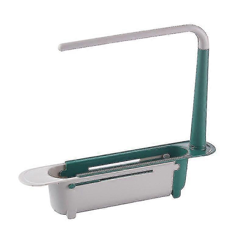 EVAGO Telescopic Sink Shelf Kitchen Sinks Organizer Soap Sponge Holder Sink