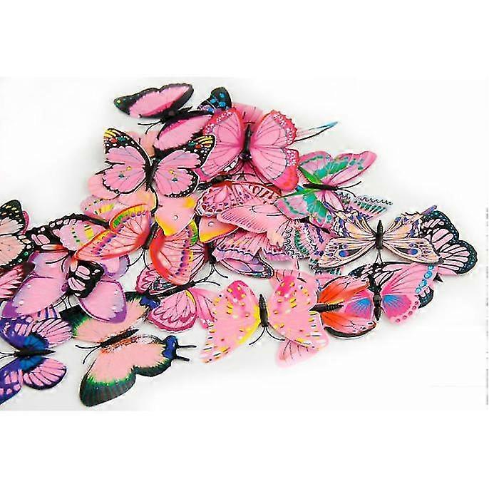 12x 3d butterfly wall sticker room decor decal applique