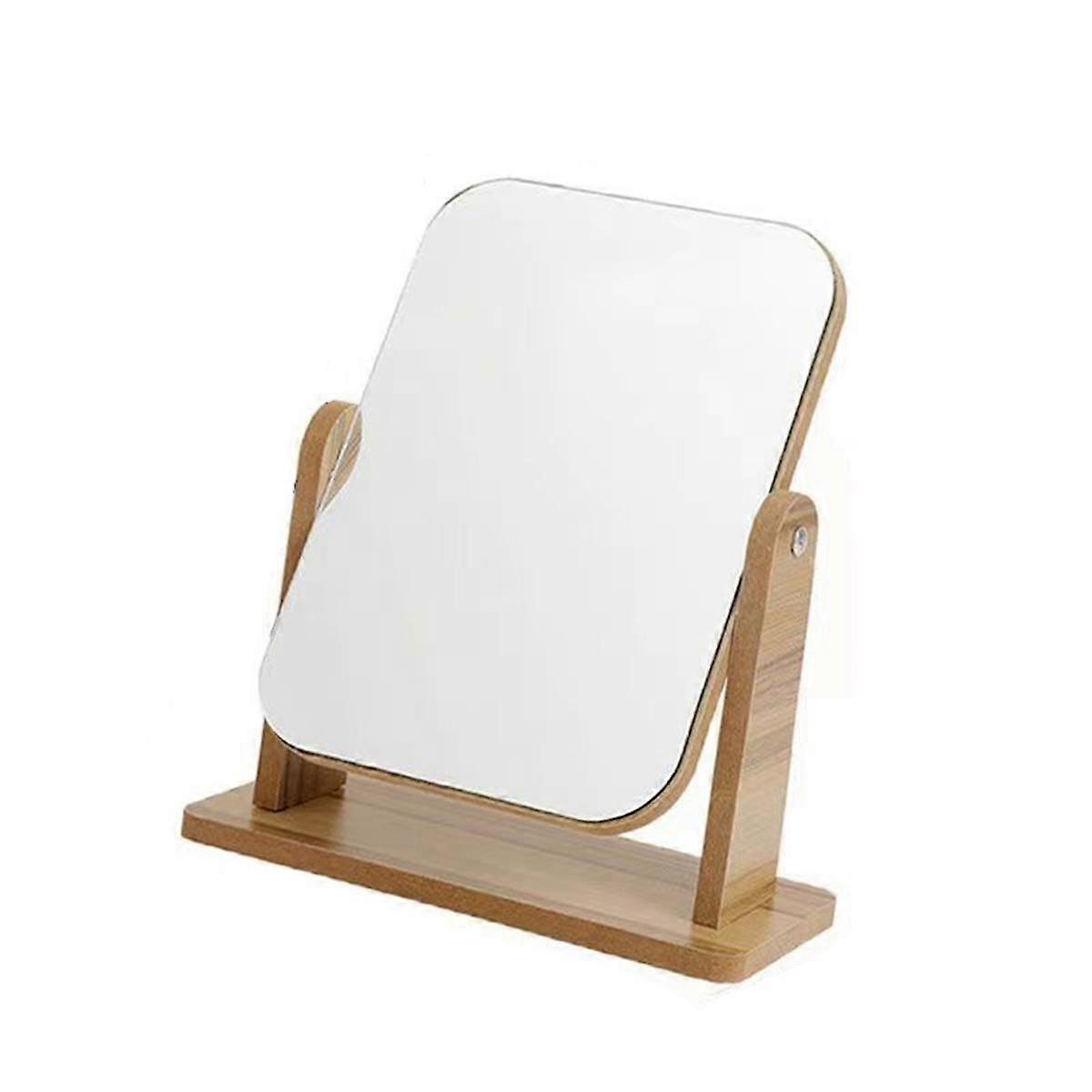 Vanity Makeup Mirror with Stand,Portable Table Desk Countertop Mirror Bathroom Shaving Make Up Mirr