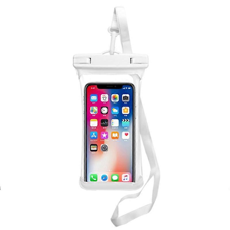 Malote impermeável de flutuação do telemóvel com bolsa a ar, sacos secos do telemóvel