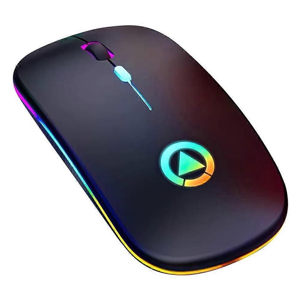 Wireless charging bluetooth mouse luminous mute computer accessories
