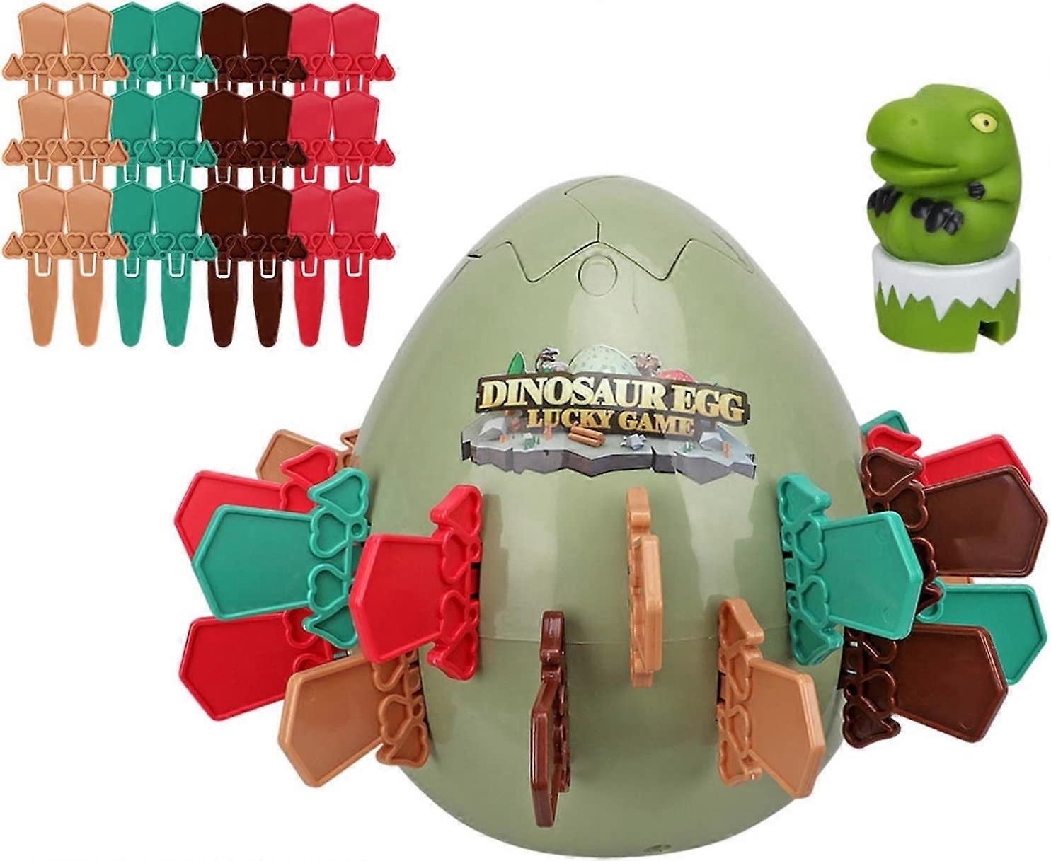 Risk Board Game, Pop Up Game, Board Games for Family Night, Classic Board Games with Lucky Poping Dinosaur, Strategical Thinking Practice Portable Toy