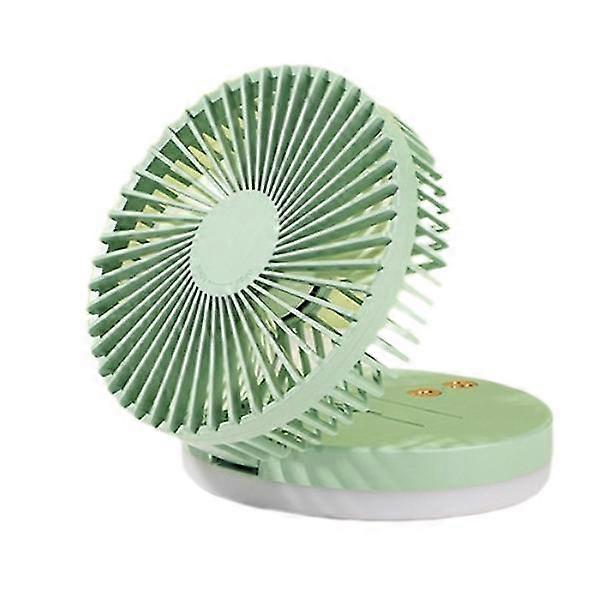 Small Fan With Light Multi-function Desktop Base Charging Portable Handheld