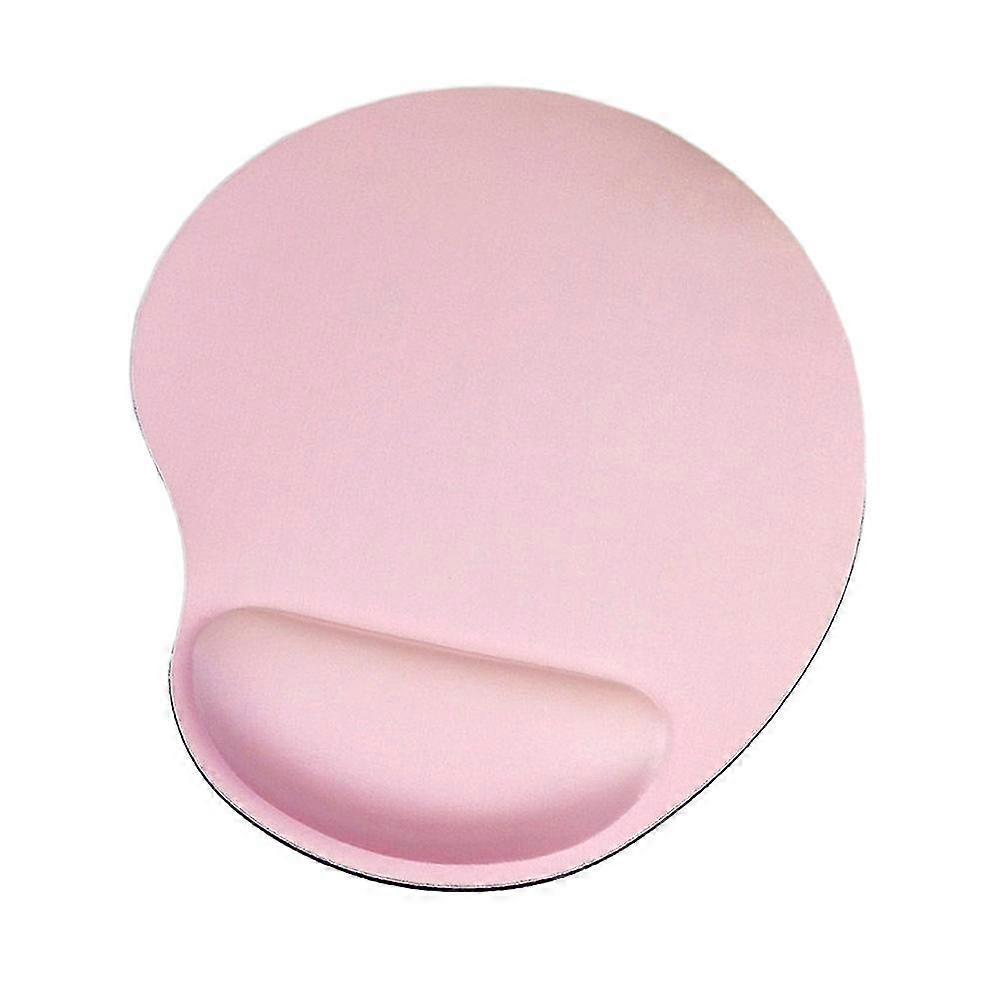Mouse Pad With Gel Wrist Support, With Non-slip Pu Base