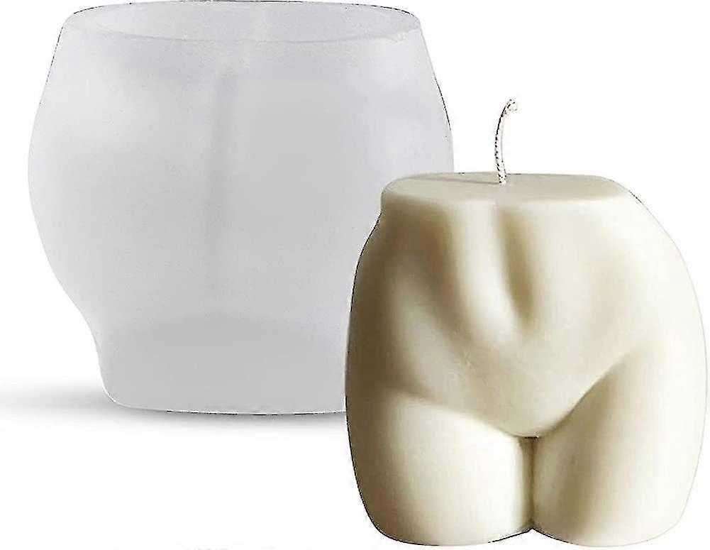 Silikon Kerze Form Körperform Weiblich 3D Silikon Form Stumpf Körper Kerze Form