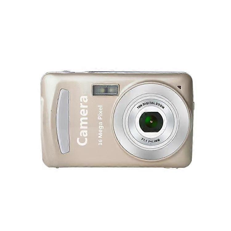HD 16-Megapixel Camera with 2.4-inch Screen - Fully Automatic Photography, Electronic Image Stabilization, Continuous Shooting Support, Built-In Micro