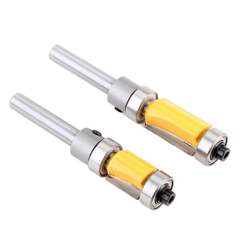2pcs 1/2 Straight Router Bit Router Bits for Woodworking