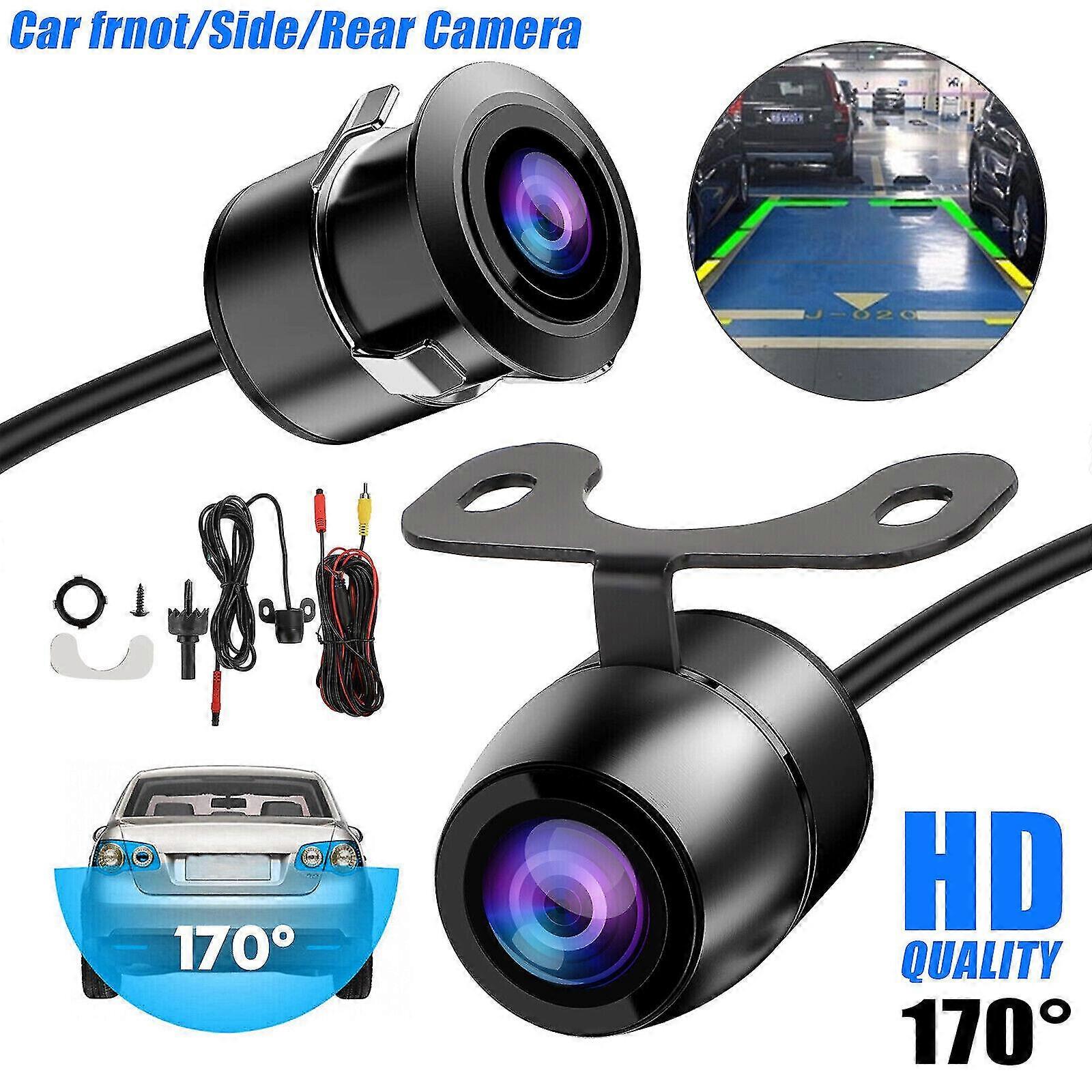 170 CMOS Car Front/Side/Rear View Reverse Backup Night Vision Parking Camera HD